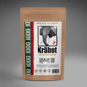 krabot green maeng da kratom powder cbd infused 36067