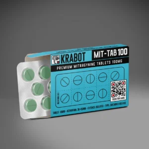 krabot labs kratom mitragynine tablets 100mg 83570
