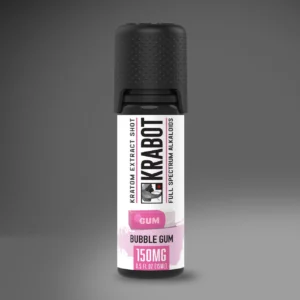 krabot labs kratom shot bubble gum 150mg 98148