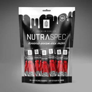 nutraspec flavored kratom stick packs 30ct 58031