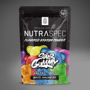 nutraspec white maeng da sour gummy 77090